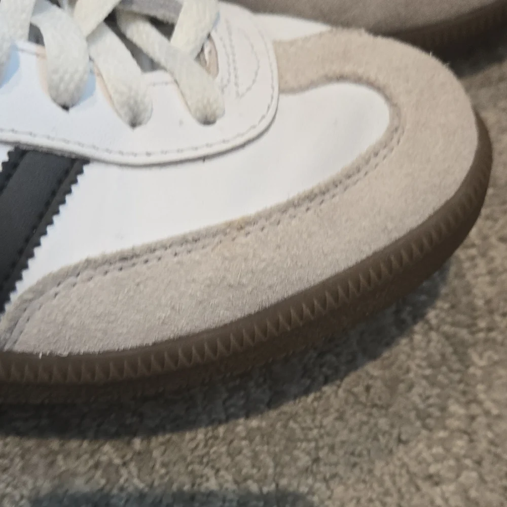 Adidas Samba White and Black Trainers Size 8 - Picture 9 of 16